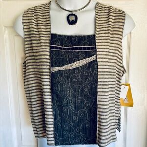 NWT…XiAO…sleeveless topTop